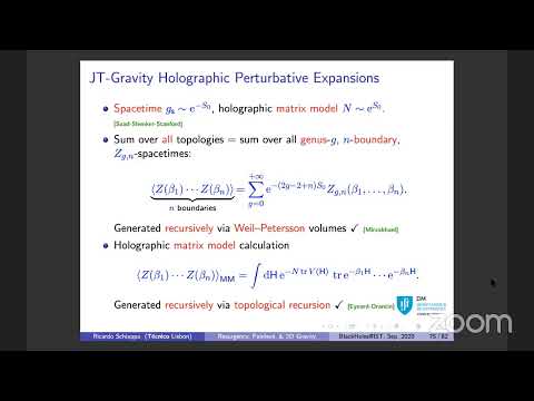 Workshop Black Holes: BPS, BMS and Integrability, Sept 9 2020,  morning session