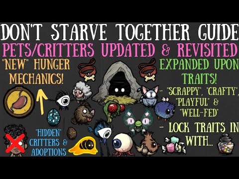 Pets/Critters Updated & Revisited! "New" Hidden Mechanics - Don't Starve Together Guide
