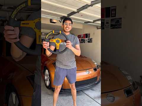 How to install an aftermarket steering wheel on a 350z ! #nissan #350z #drift #car #momo #momosteer