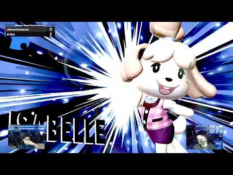 Pure Smash #45 Winners Semis - ZekromAmaterasu (Sonic) vs. B-Rice (Isabelle)