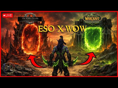 ESO x  LOTR x WOW RP-PVP 🔴LIVESTREAM #eso #esopvp #lotr