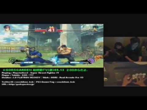 Super Street Fighter 4 GodsGarden TV record with Mago,Tokido KSK Part 3