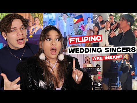 Latinos react to Filipino Wedding SINGERS for the first time