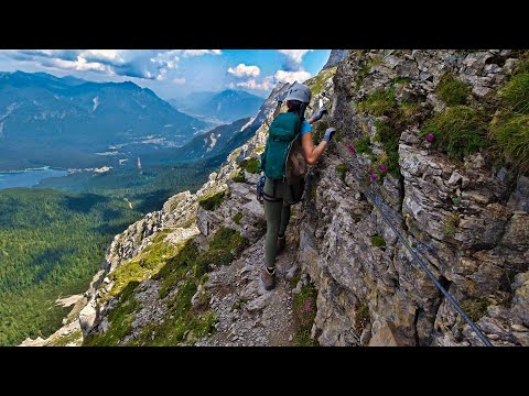 Toller Klettersteig - über den Stopselzieher auf die Zugspitze (2.962m)