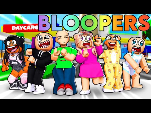 DAYCARE BLOOPERS AND CRAZY DELETED SCENES | Roblox | Brookhaven 🏡RP