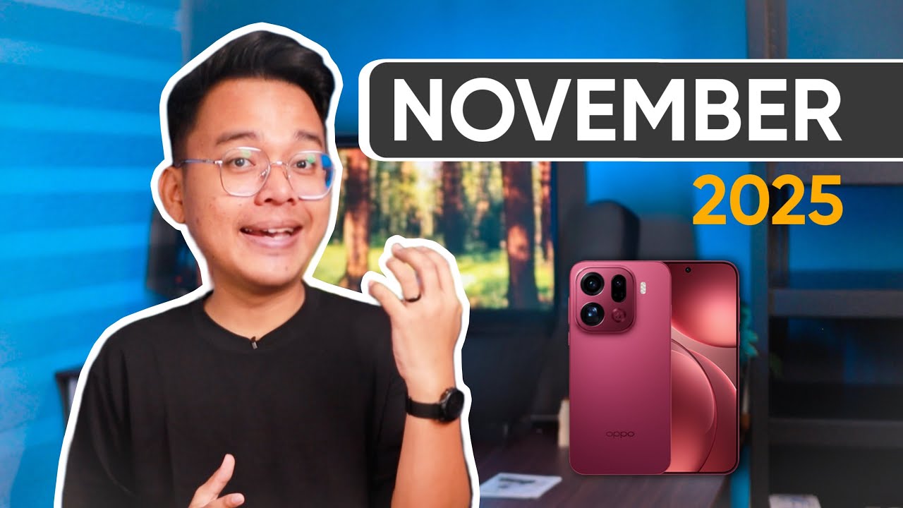 REKOMENDASI HP SMARTPHONE BULAN NOVEMBER 2025 versi Kuliah Sore