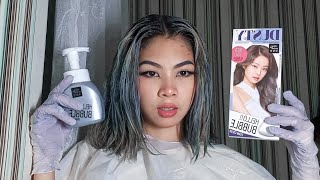 DYE WITH ME + Review (HELLO!! BUBBLE x BLACKPINK // Dusty Ash)
