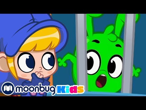 Orphle in Jail - @Morphle  | Kids Cartoons  | Moonbug Kids