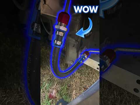 Splice ac line. Quick easy fix #automotive #airconditioning