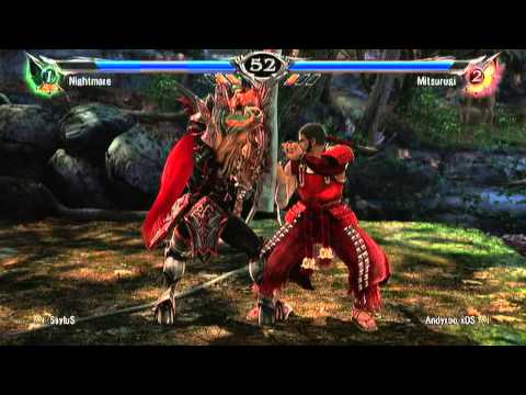 Soulcalibur V: SsyluS (Nightmare) Vs. Andyroo xDS (Mitsurugi)
