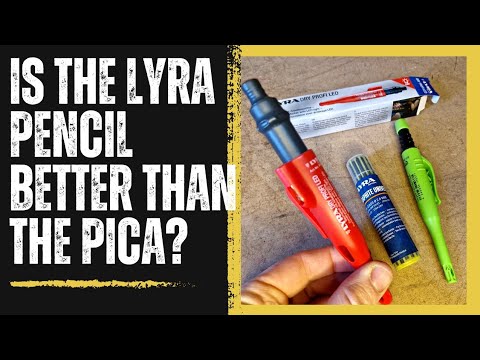 Lyra Mechanical Pencil Review. How does it compare to Pica, Hultafors, Ox, Thorvald, and Tracer?