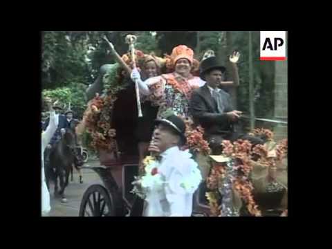 "King Momo" officially opens Rio carnival