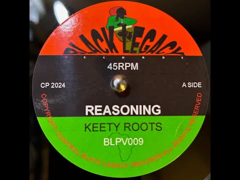 Black Legacy Records-10"-Dubplate-Reasoning / Keety Roots - Limited Hand Carved