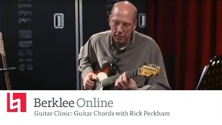 Berklee Online Guitar Clinic: Guitar Chords with Rick Peckham