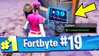 FORTBYTE #19 Accessible With The Vega Outfit Inside A Spaceship Building Location Fortnite