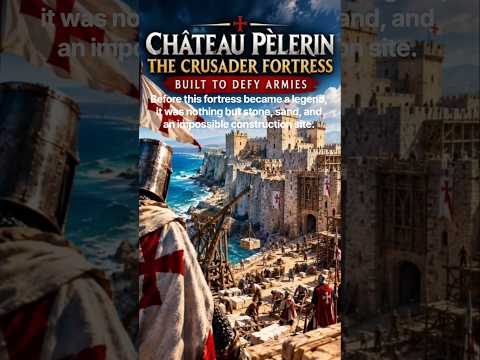 How the Crusaders Built Château Pèlerin — The Fortress That Defied Armies