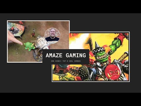 Tactics For Winning with 9th ed Ork Codex: I Show You My Top 5 Cool Combos - but do they work!!
