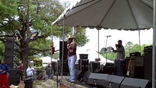Trini Triggs performs at Natchitoches Jazz Festival