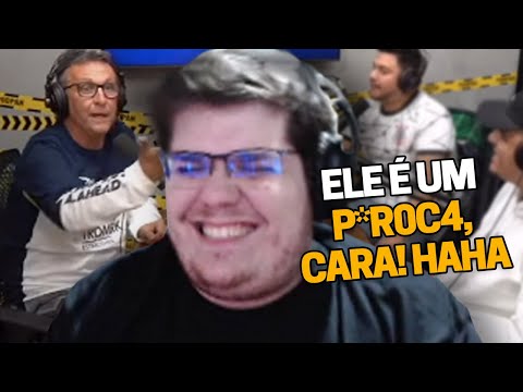 CASIMIRO REAGE AO CRAQUE NETO NO PODPAH (PARTE 1) | Cortes do Casimito