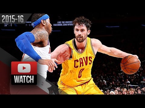 Kevin Love Full Highlights at Knicks (2016.03.26) - 28 Pts, 12 Reb