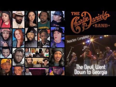 REACTION COMPILATION | The Charlie Daniels Band - The Devil Went Down to Georgia | First Time