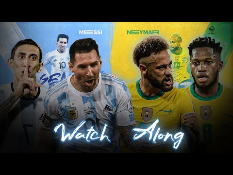 ARGENTINA V/S BRAZIL COPA AMERICA 2021 FINALS WatchAlong LIVE With LIARS FC