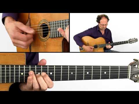 Gypsy Jazz Guitar Lesson - Clouds - Reinier Voet