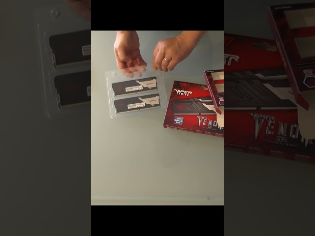 Vídeo relacionado con Patriot Viper Venom RGB DDR5 RAM 32GB (2X16GB) 6000MT/s CL30 UDIMM Desktop Gaming Memory Kit - PVVR532G600C30K