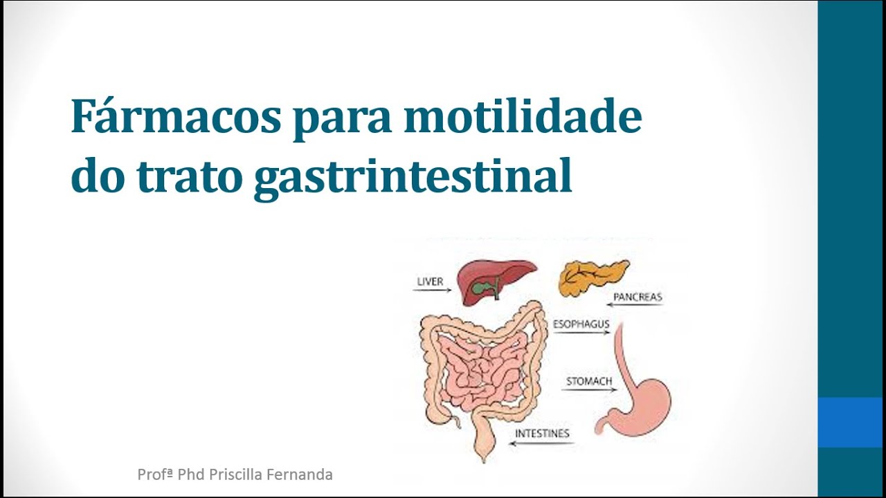 Fármacos utilizados para a motilidade do trato gastrintestinal: laxantes e antidiarreicos