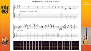Teenager In Love (v3) - Red Hot Chili Peppers - Guitar