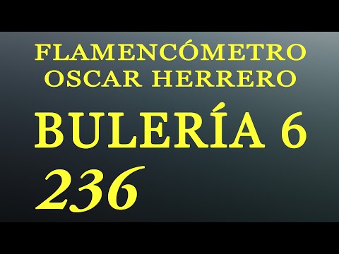 Metrónomo Flamenco - Bulería "6" 236 - Flamencómetro Oscar Herrero