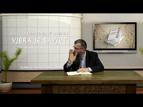 Nekoliko hadisa o pretjerivanju u vjeri - dr. Hajrudin Ahmetović