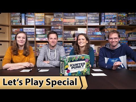 Kunterpunkt Let's Play Special – Berliner Autoren Duo – Brettspiel – Review und Regelerklärung