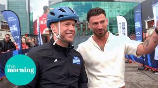 Olly Murs Begins Epic 400km Soccer Aid Challenge | This Morning