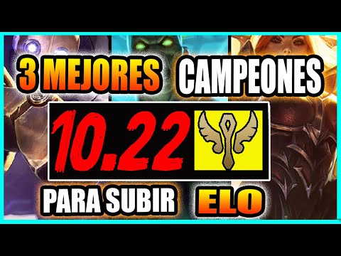 3 MEJORES CAMPEONES SUPPORT S10 | para SUBIR ELO - Parche 10.22 | Tier List S+ | GUÍA LOL - #GagoOP