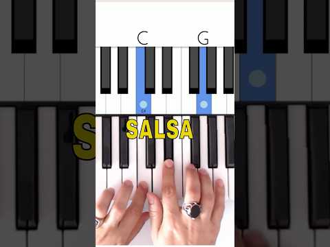 Piano Tips - SALSA #shorts #viral #trending