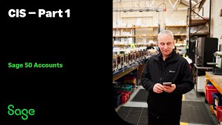 Sage 50 Accounts UK CIS Part 1 walkthrough