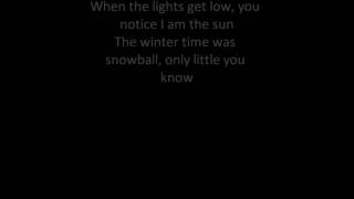 Nitty Scott MC Ft. Kendrick Lamar - Flower Child (lyrics on screen)