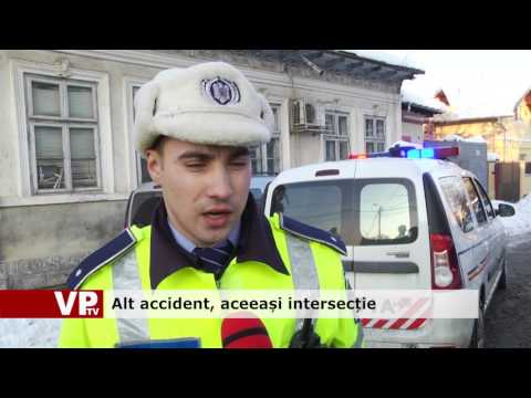 Alt accident, aceeași intersecție