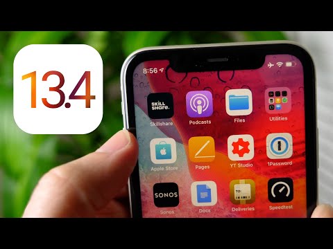 iOS 13.4 Preview!