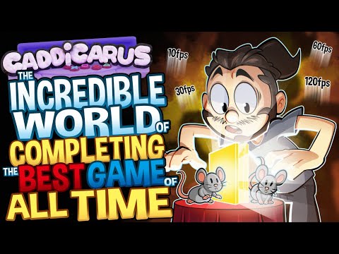 The Incredible World of Completing the Best Game of All Time - Caddicarus