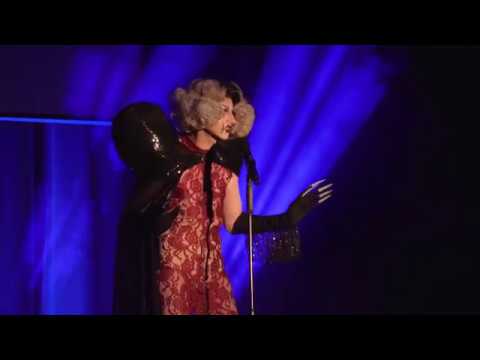 Dis Charge performs 'Iron Lady' at Vienna Boylesque Festival 2018