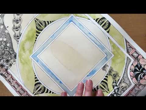 Zentangle Project Pack No. 23 - Day 8