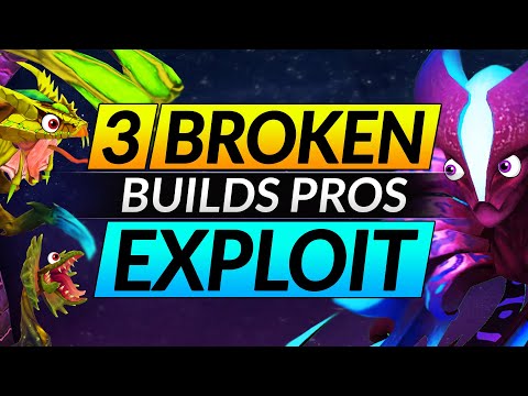 3 NEW Hero BUILDS to ABUSE for FREE MMR - INSANE Tips and Tricks - Dota 2 Meta Hero Guide