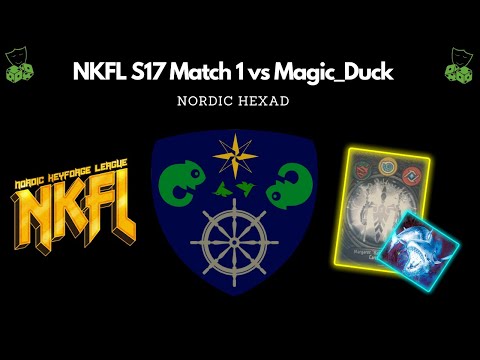 NKFL Season S17 Match 1 vs Magic_Duck | Keyforge | Crazy Game 3!