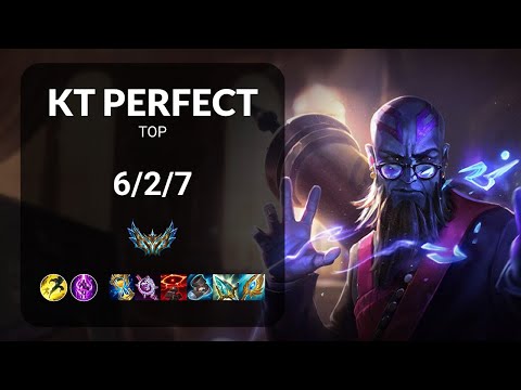 KT PerfecT Ryze vs Rumble TOP - KR CHALLENGER Patch 14.15
