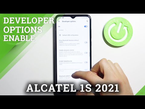 How to Enable Developer Options in Alcatel 1S 2021  – Show Advanced Settings
