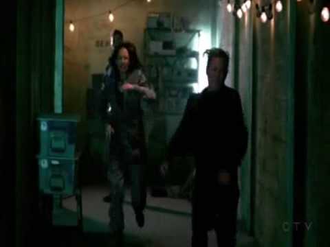 Cameron terminating a bad Terminator in the future