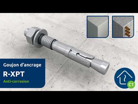 Goujon d'ancrage Inox Rawlplug R-HPTII-A4 (version française)