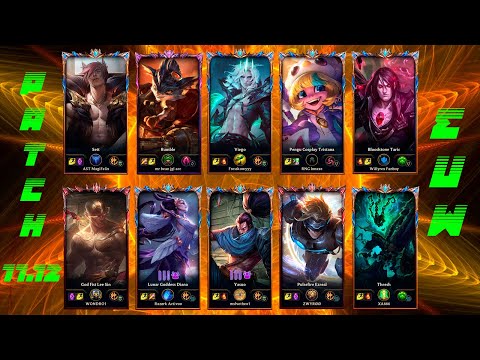 EUW Challenger Match #159 Highlights Patch 11.12